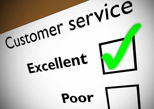 Customer service form